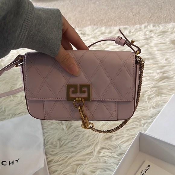 Givenchy mini quilted pink crossbody bag - Picture 2 of 3